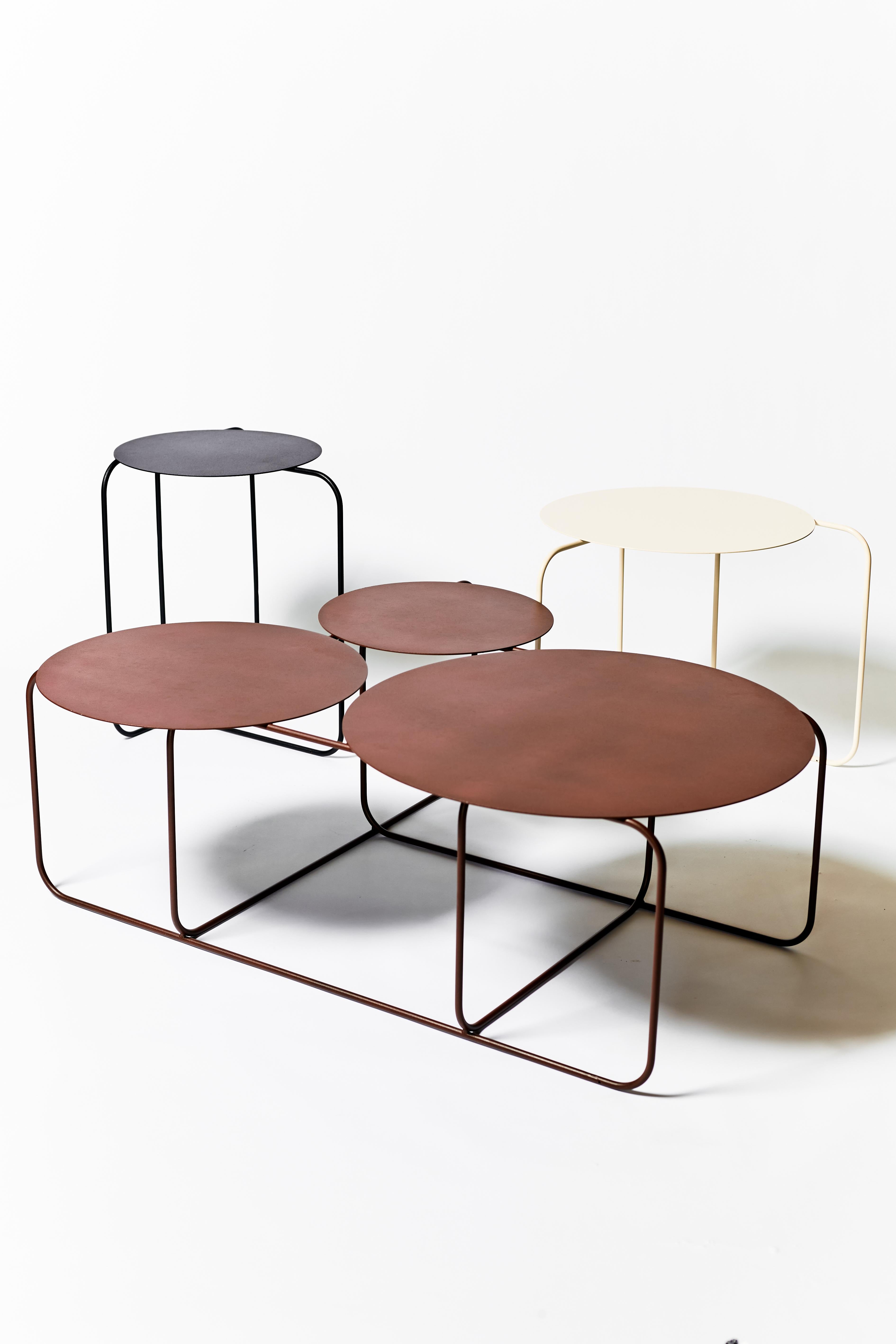 Contemporary Disco Center Table by Estudio Few For Sale
