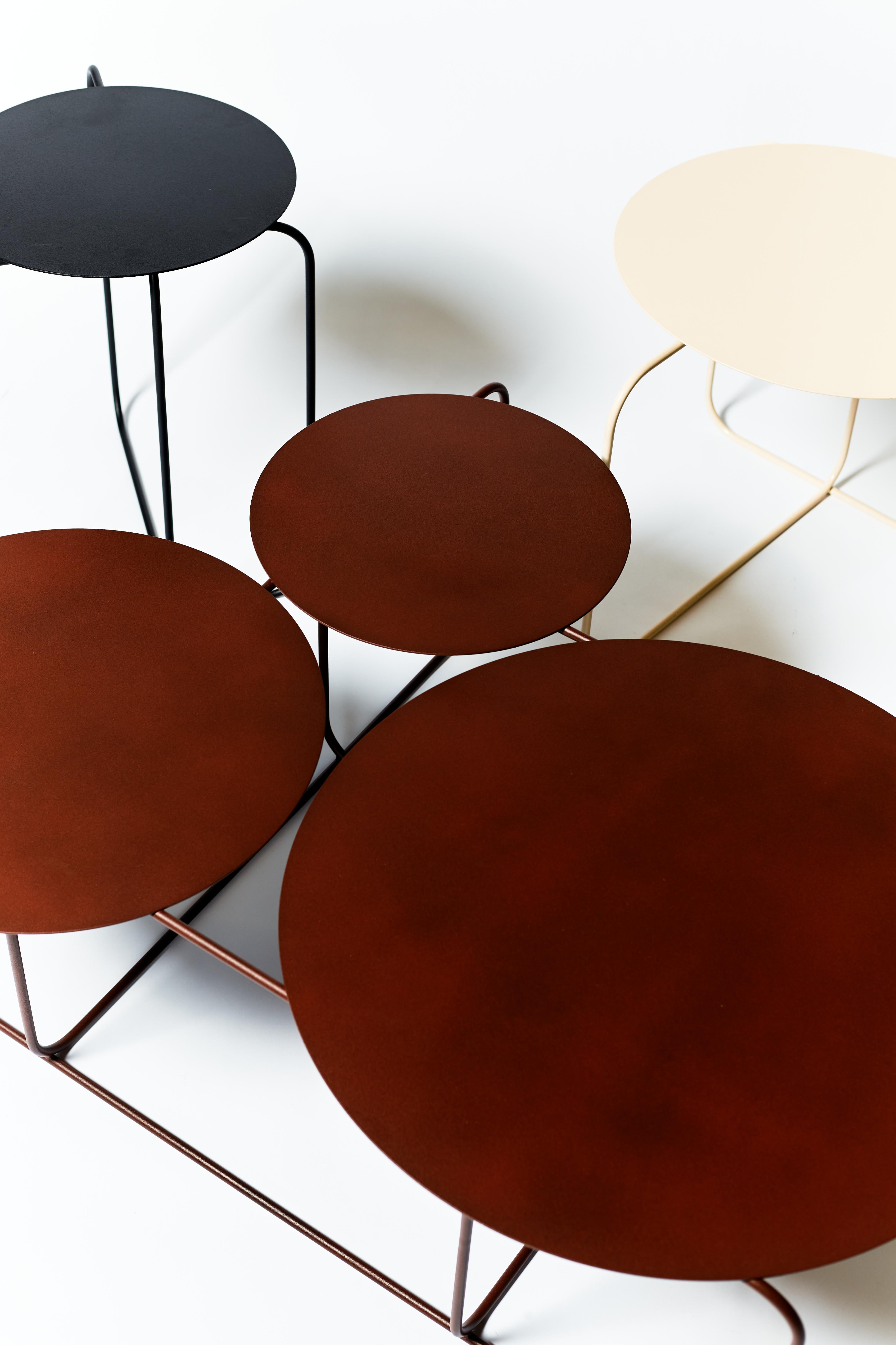 Disco Coffee table by Estudio Few In New Condition For Sale In Mesquita, BR