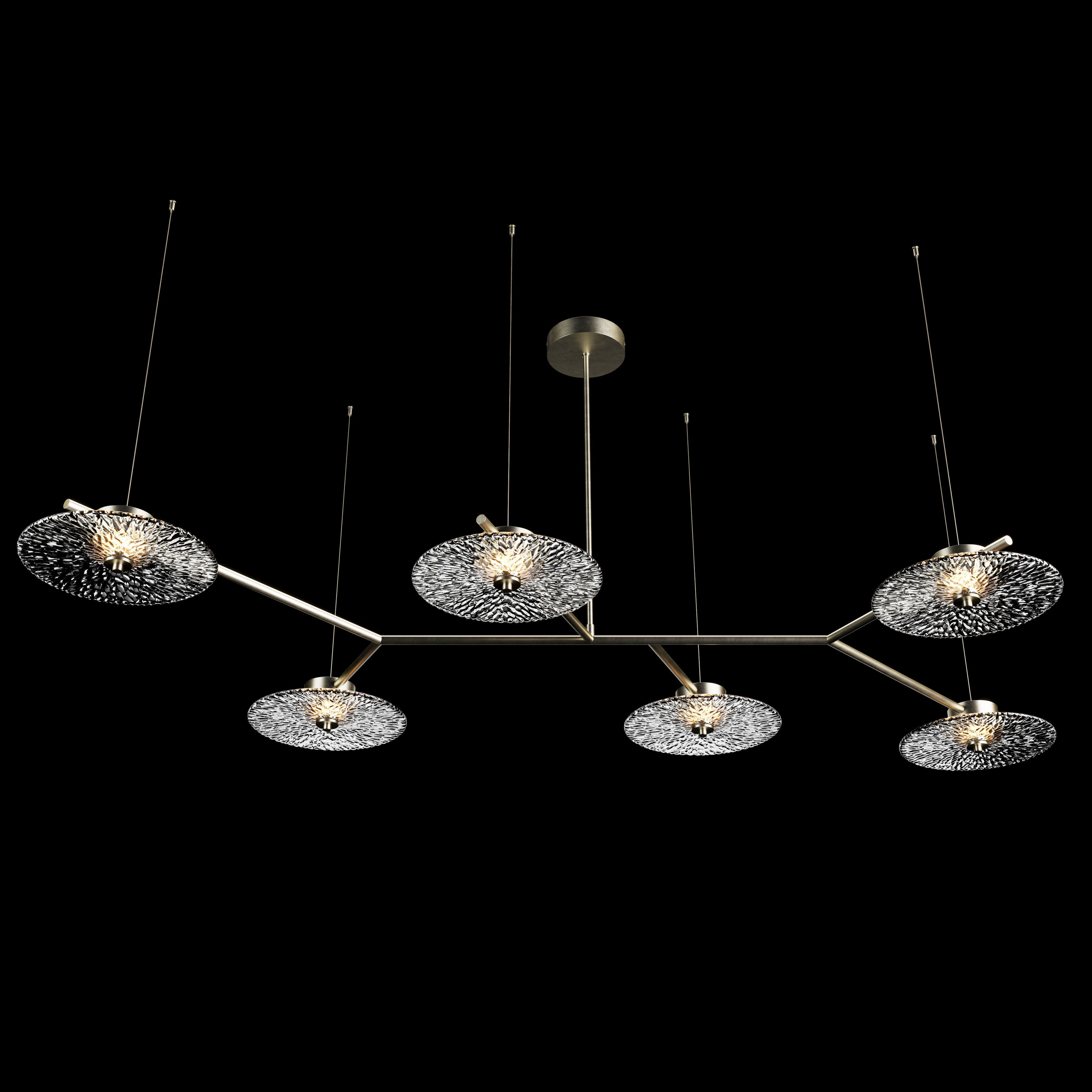 Contemporary DISCO Ceiling/Wall Pendant - Six (6) For Sale