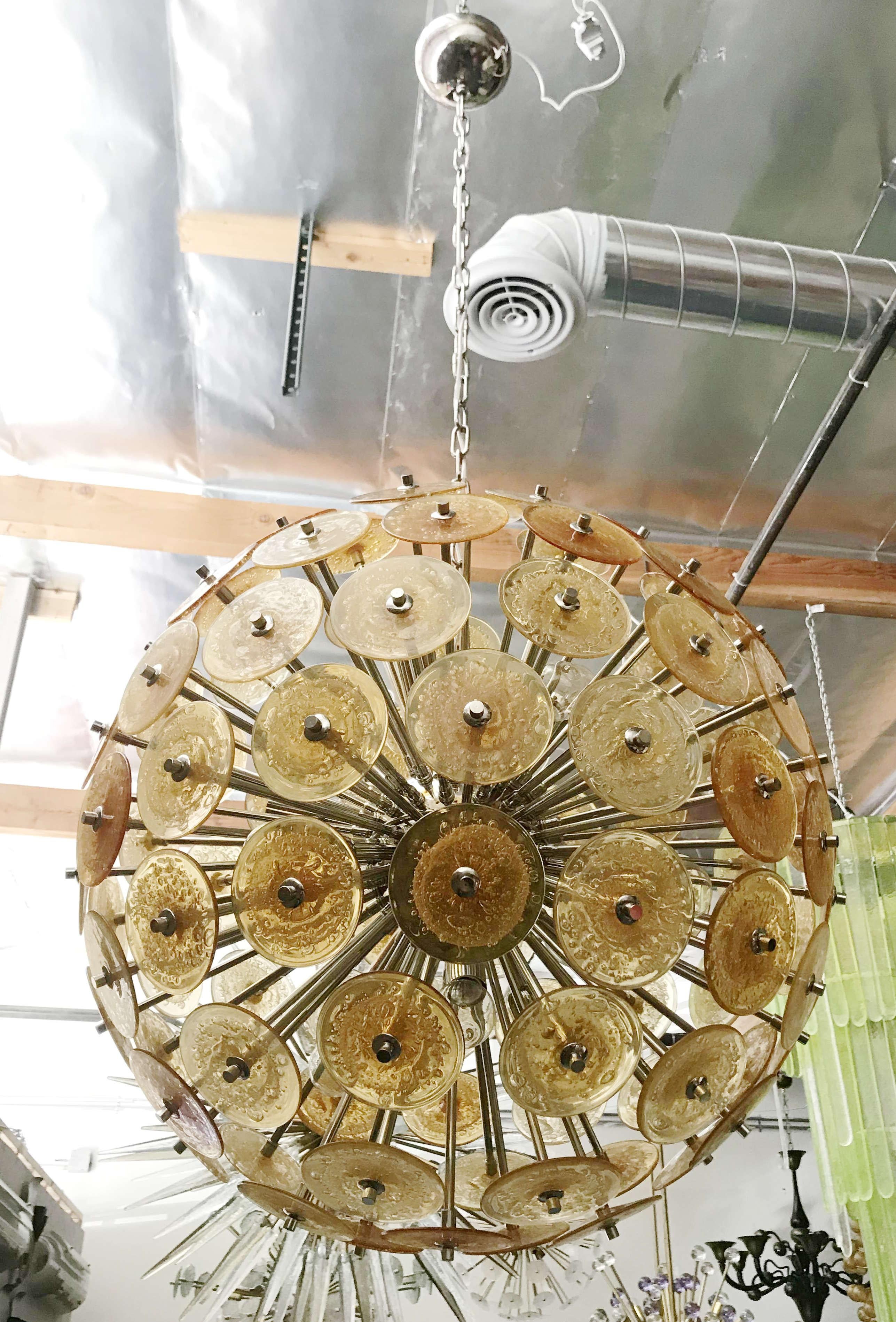 Italiano Lampadario Disco Sputnik di Fabio Ltd in vendita