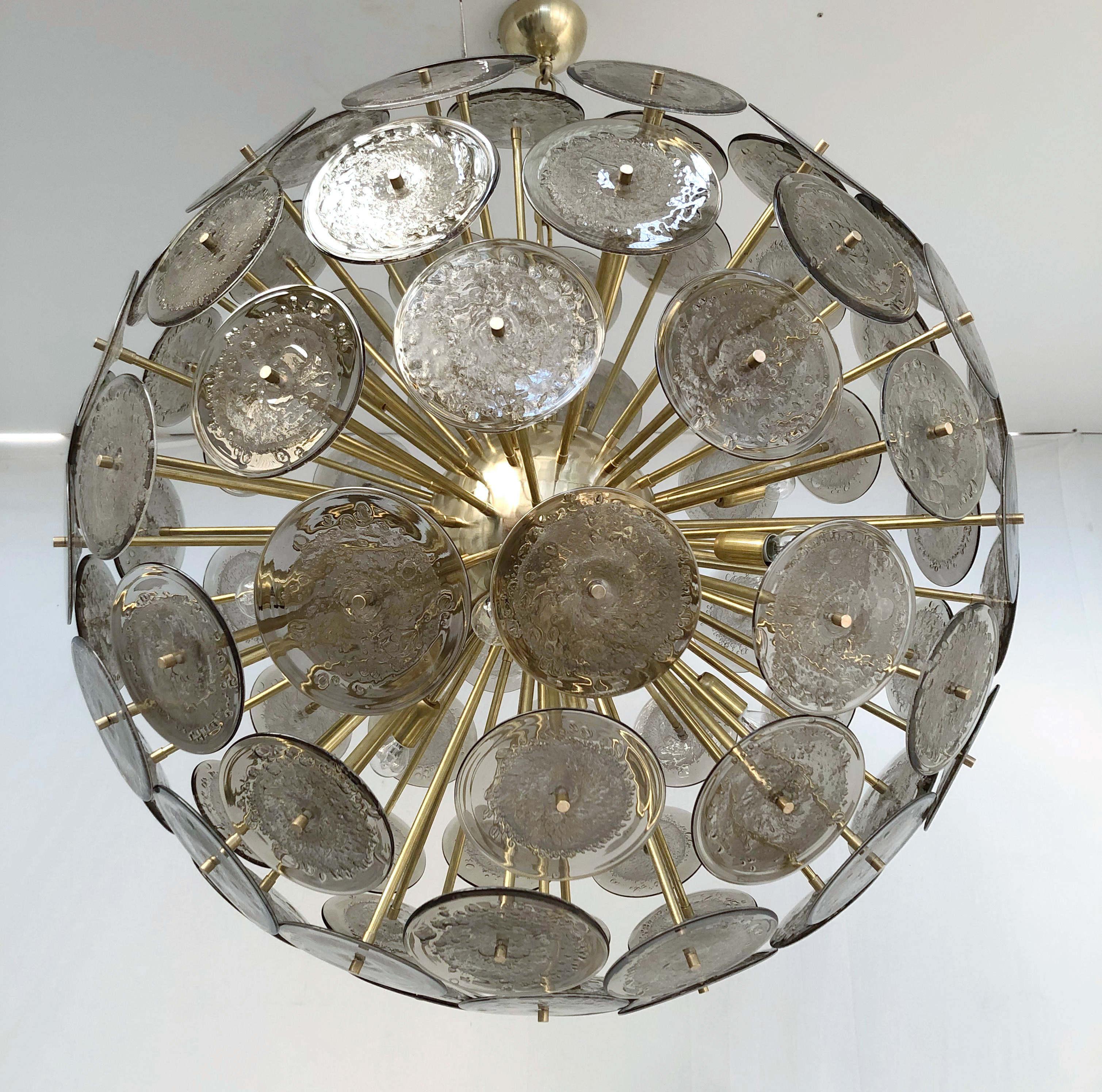 Contemporary Disco Sputnik Chandelier by Fabio Ltd For Sale