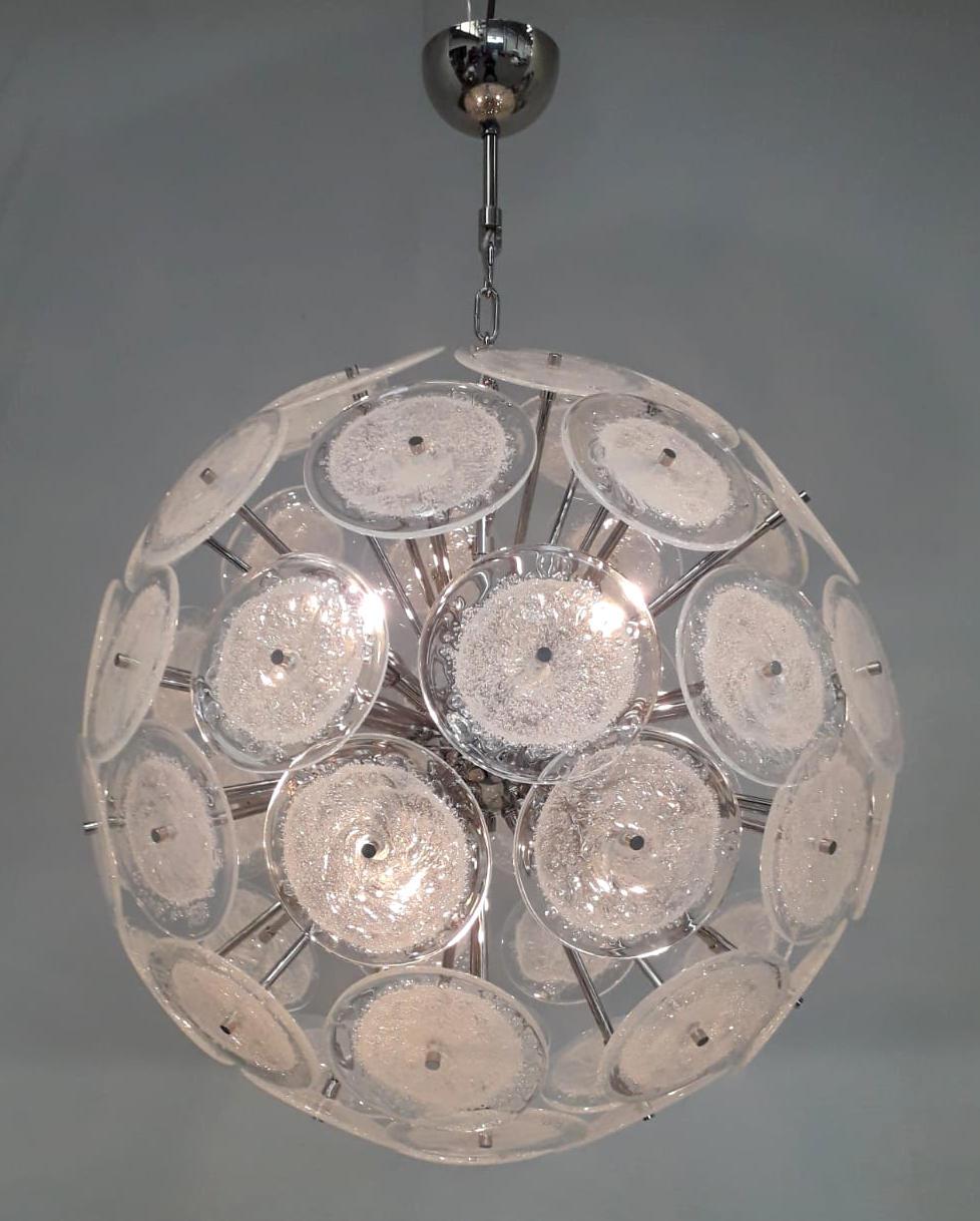 Contemporary Disco Sputnik Chandelier by Fabio Ltd For Sale