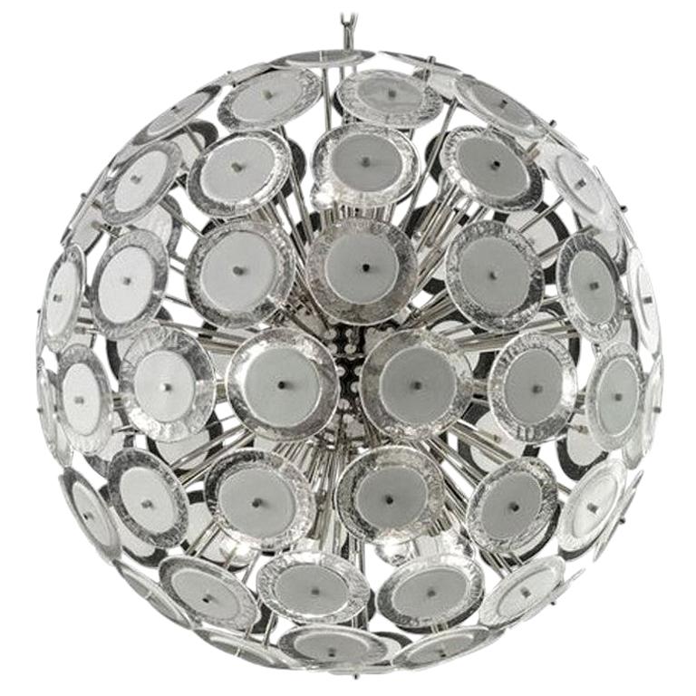 Disco Sputnik Chandelier by Fabio Ltd For Sale