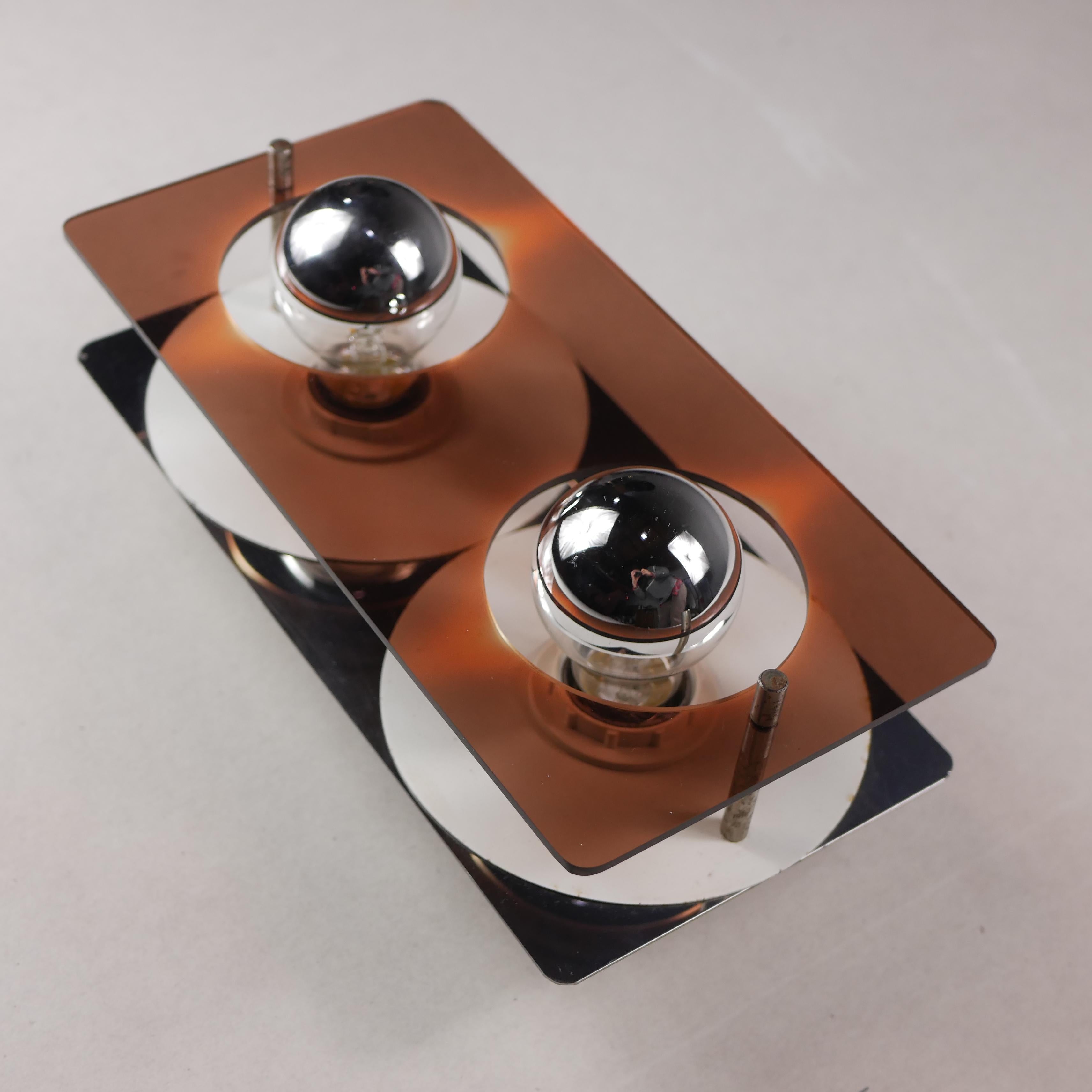 Beautiful double wall light, model 