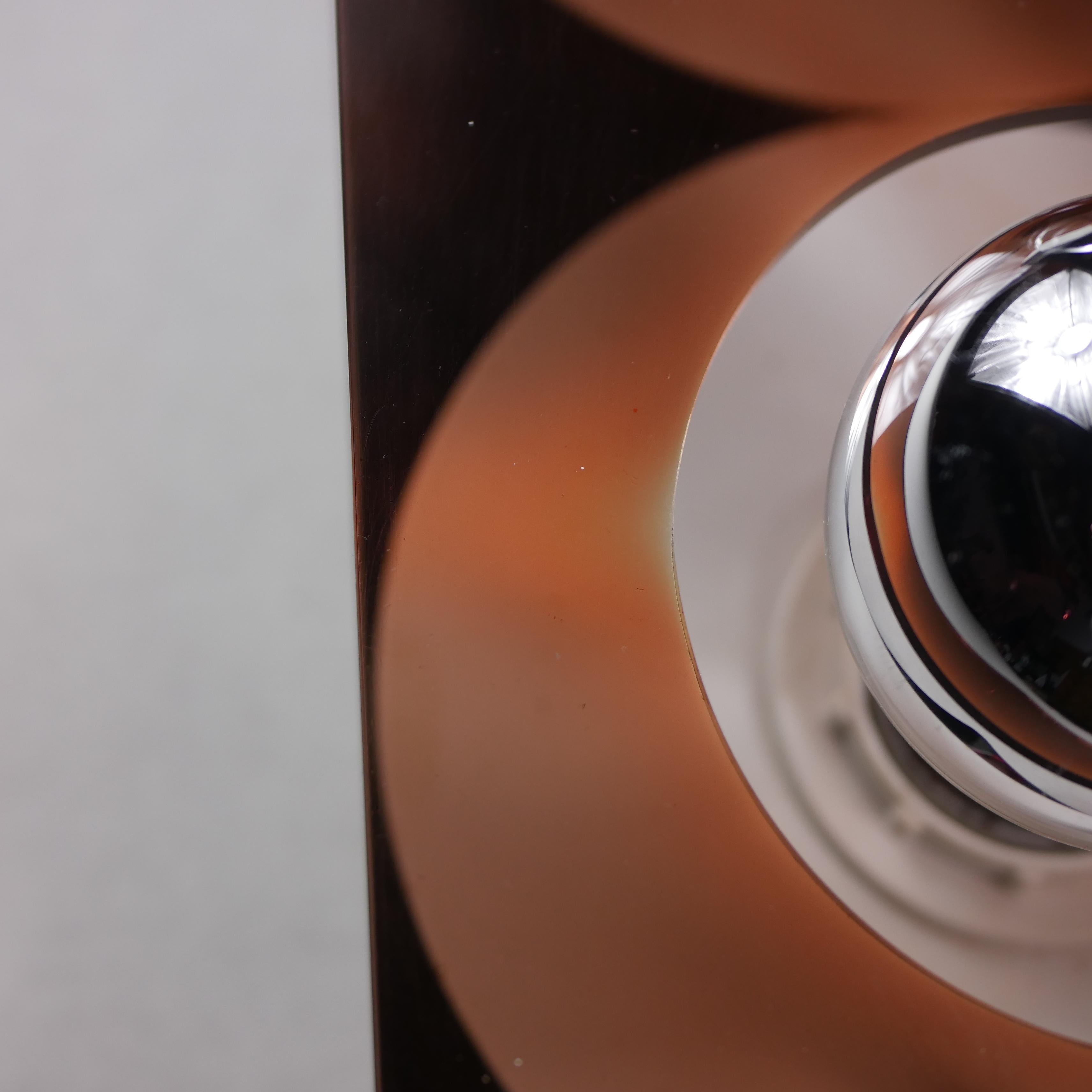 Disco Wall Light in Plexiglass and Metal by Jocelyne Trocmé for Galerie Oxar 2