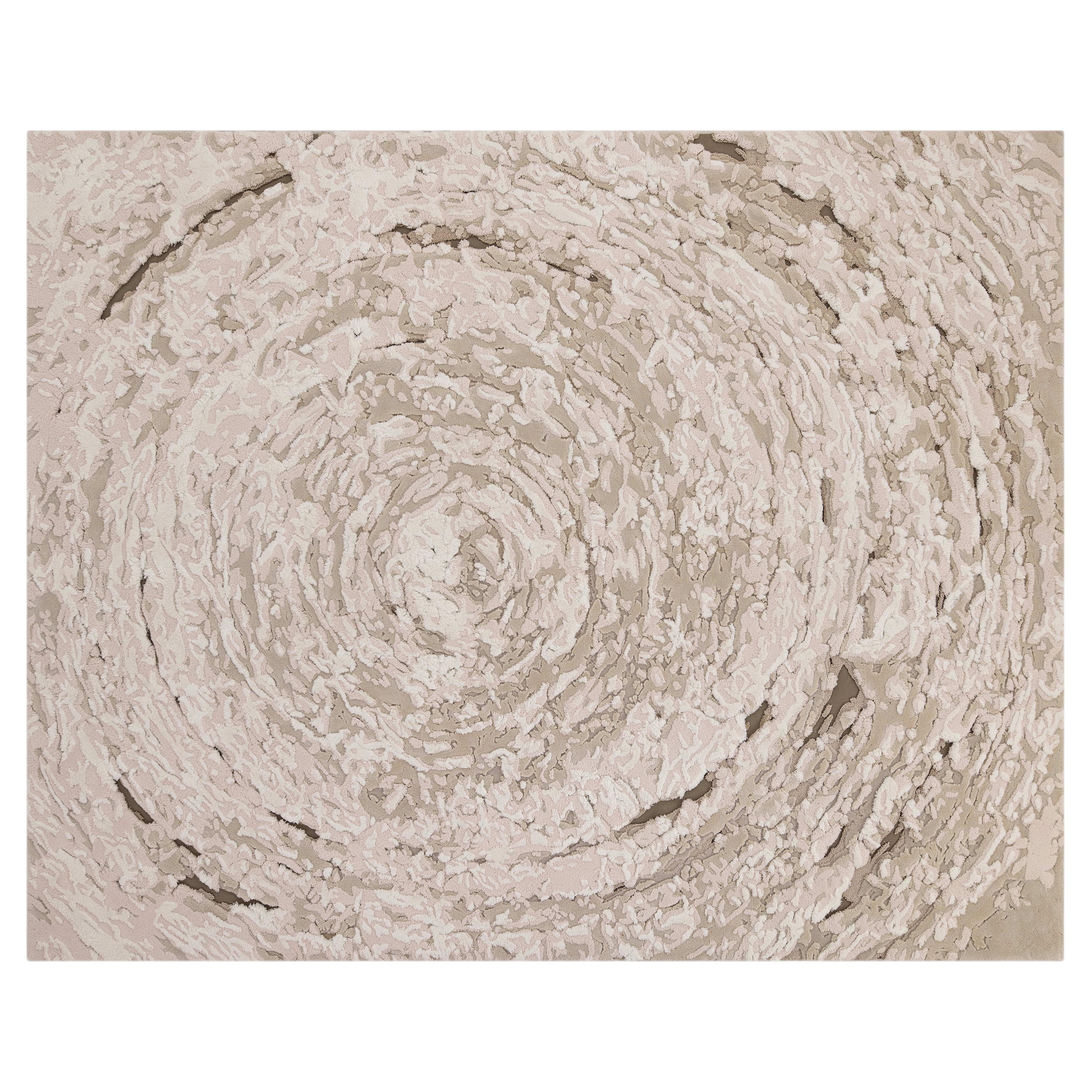 Custom Hand-Tufted Nature Rug, 10x13ft, Chinese Craftsmanship, Wool & Viscose