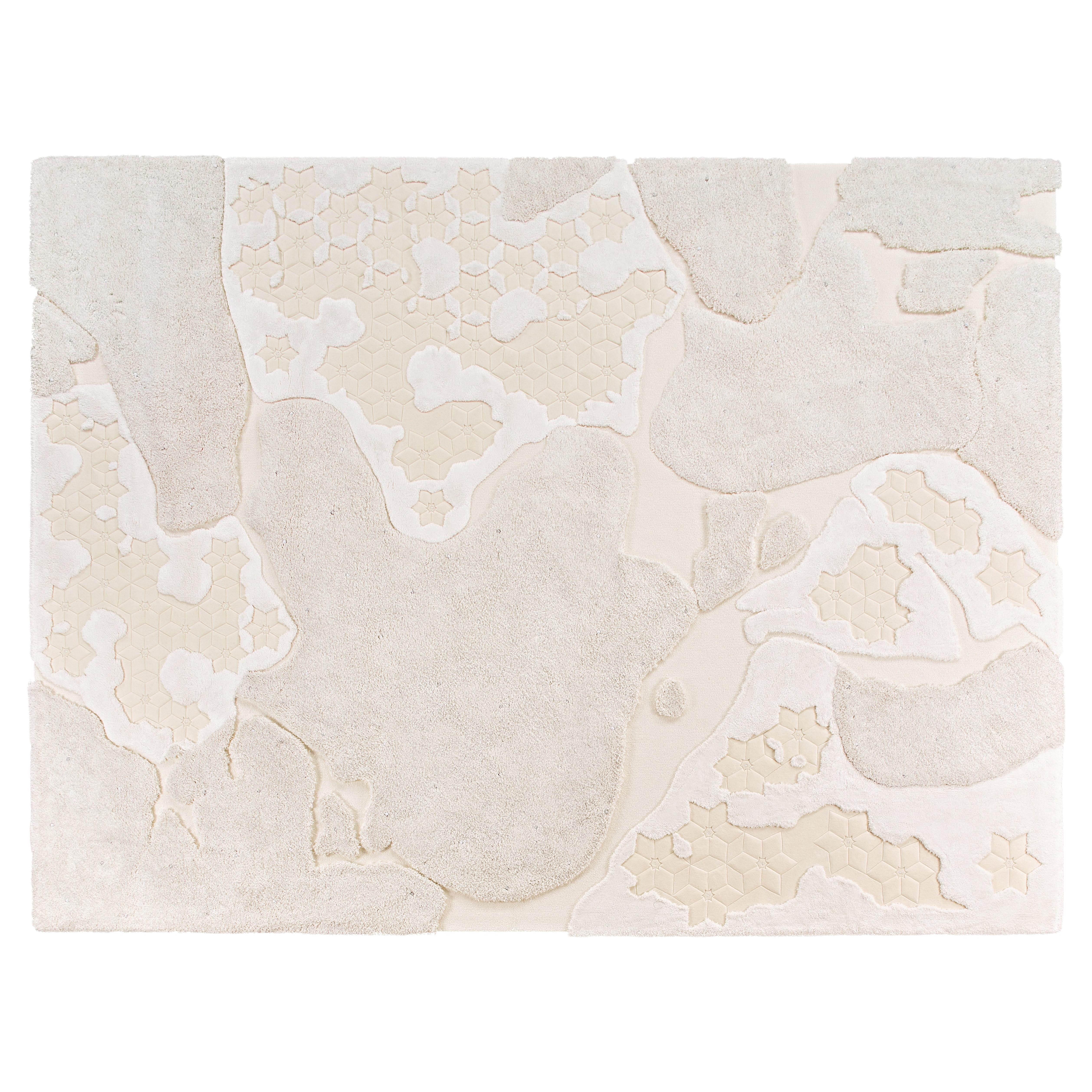 Hand-Tufted FULI Rug, Nature Series, 10x13 ft, Chinese Craftsmanship For Sale