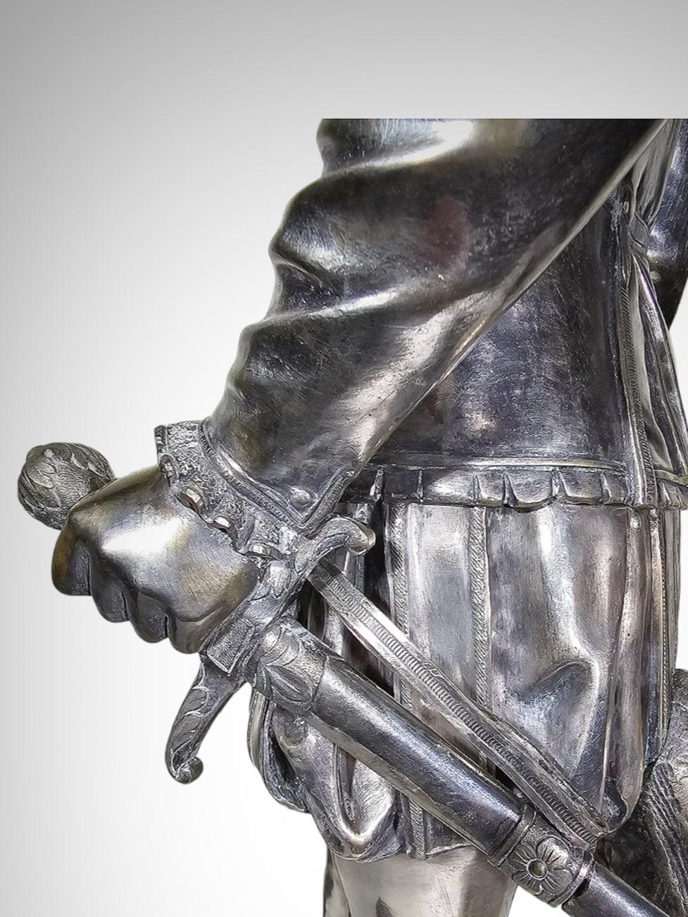  Discover the majesty of the King of France, Henry IV, with this Sculpture For Sale 4