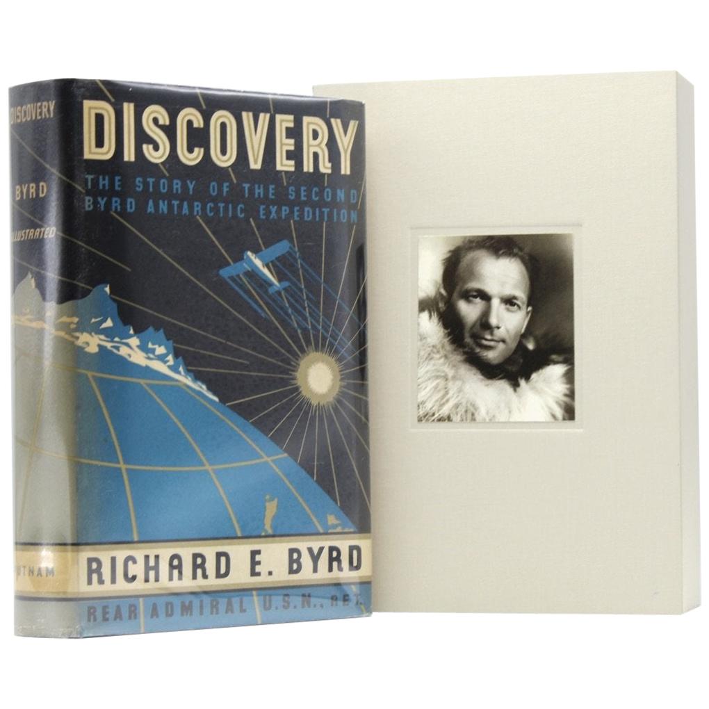 Discovery the Story of the Second Byrd Antarctic Expedition Signed 1st Edition