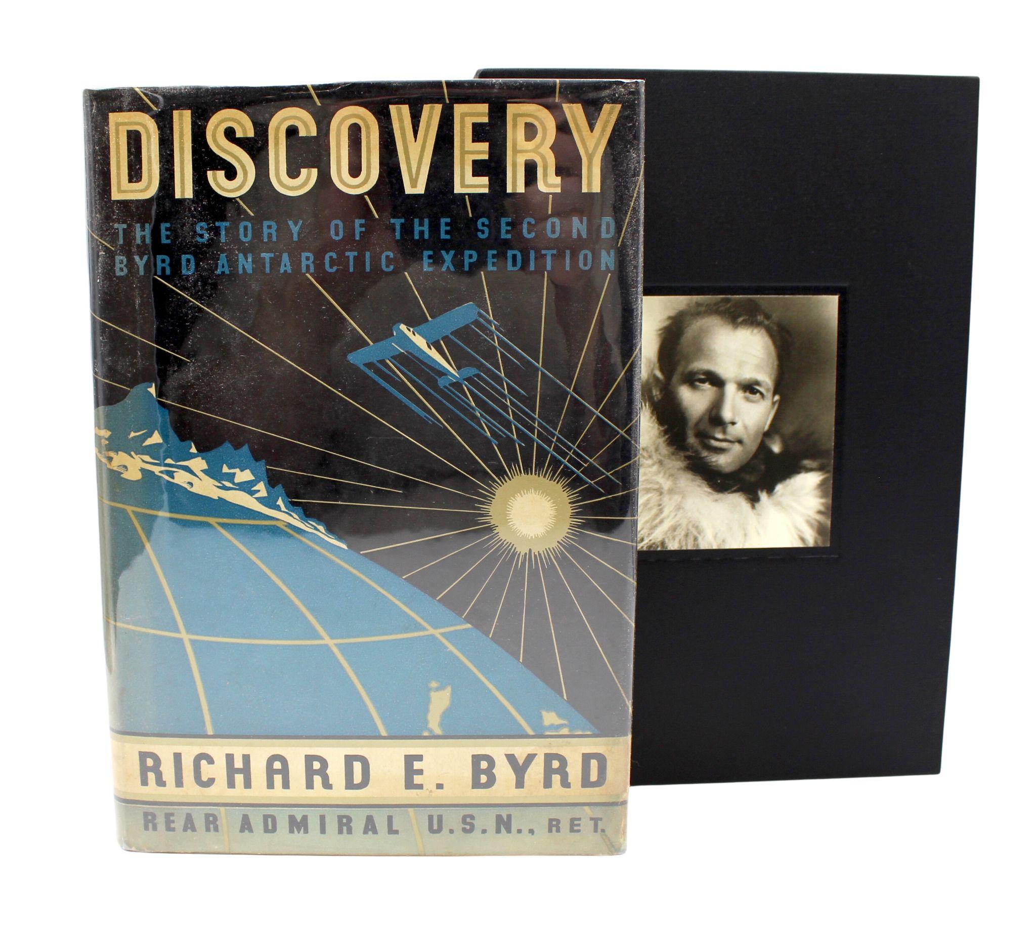 Discovery: The Story of the Second Byrd Antarctic Expedition, Signed by Byrd 6