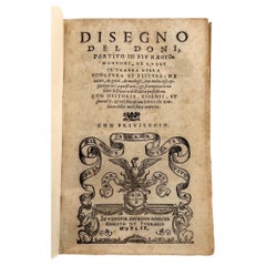 Disegno del Doni; Partito in più ragionamenti, ..scoltura e pittura