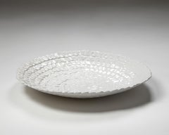 Vintage 1980s Scandinavian Stoneware Bowl – Hand-Textured Swedish Design