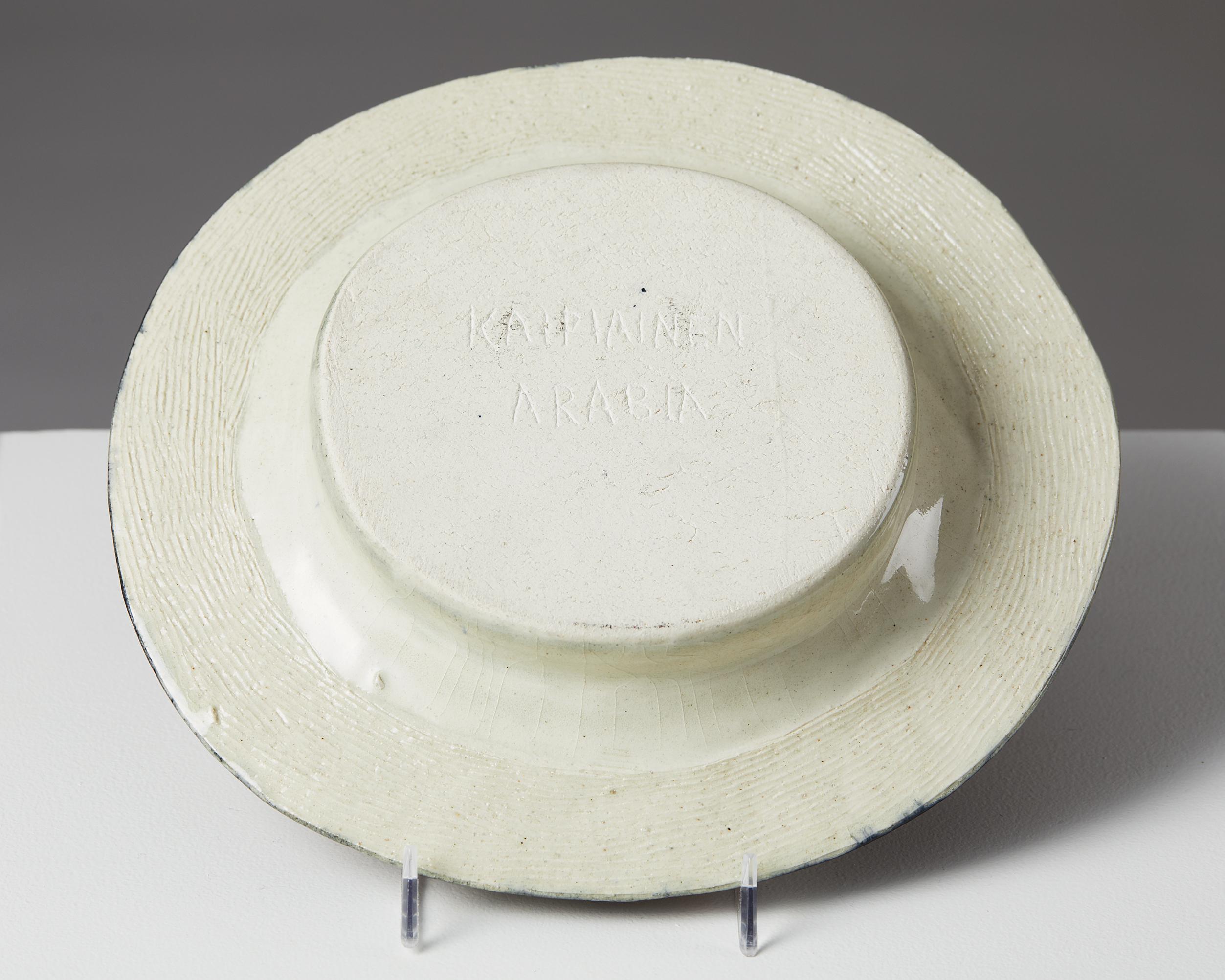 Late 20th Century Dish by Birger Kaipiainen for Arabia, Finland, 1970’s
