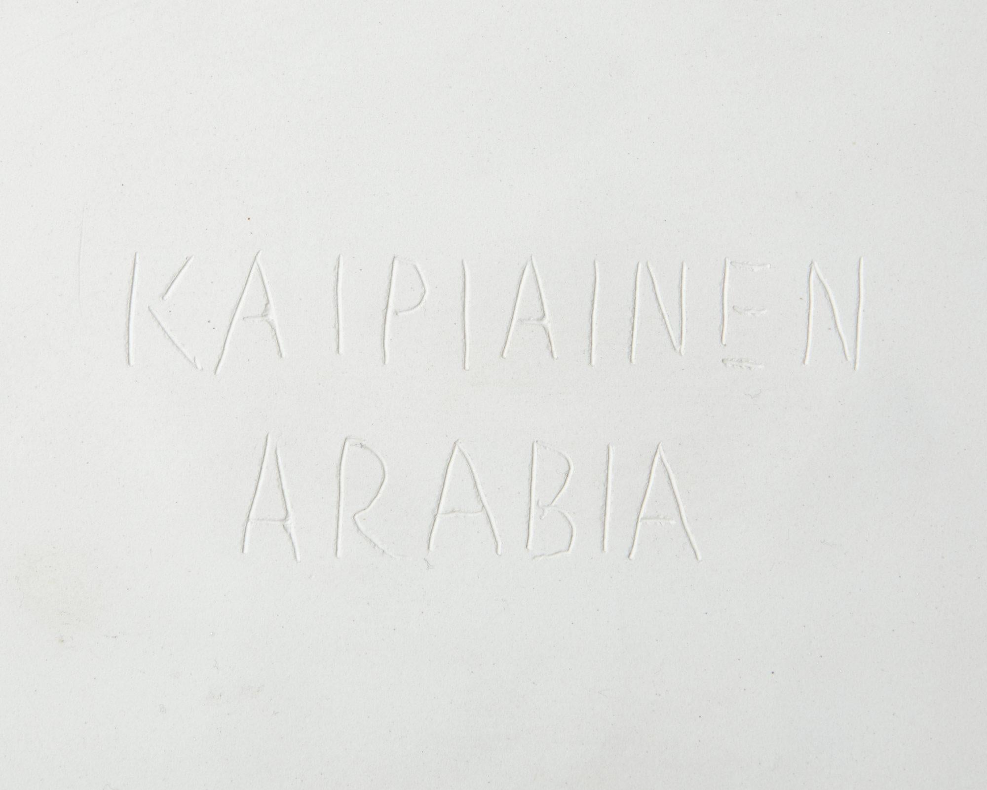 Schale entworfen von Birger Kaipiainen für Arabia (Steingut) im Angebot