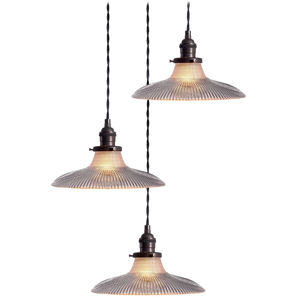 Dish Holophane Pendent