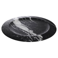 Dish in Black Marquinia Marble by Ivan Colominas, Italy