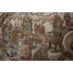 Dish in Satsuma Japan in the Shape of a Nut