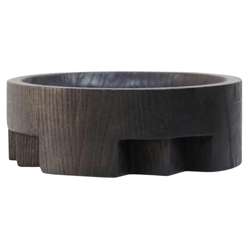 Disk Tray Small Black by Arno Declercq For Sale