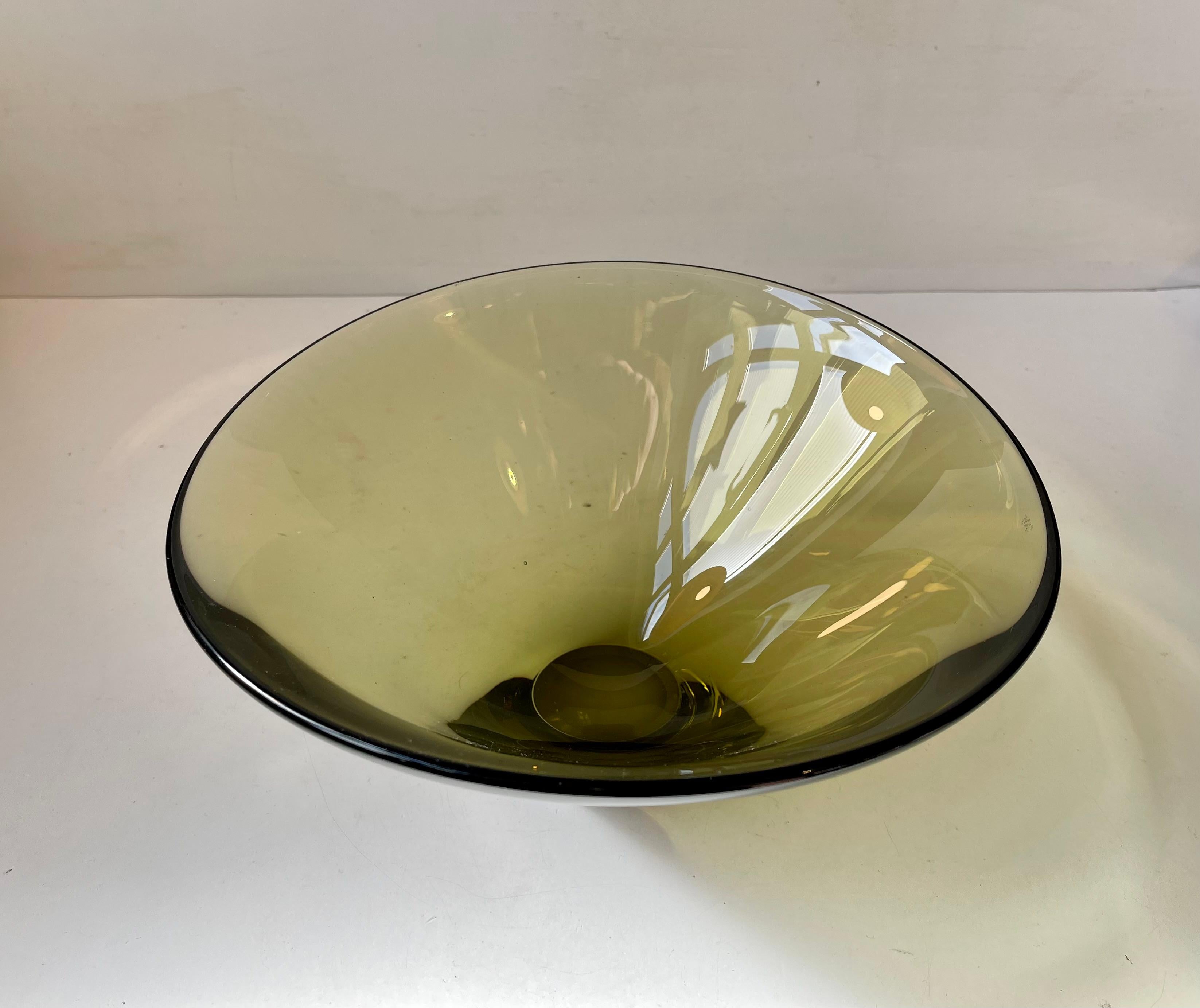 olive green decorative bowl