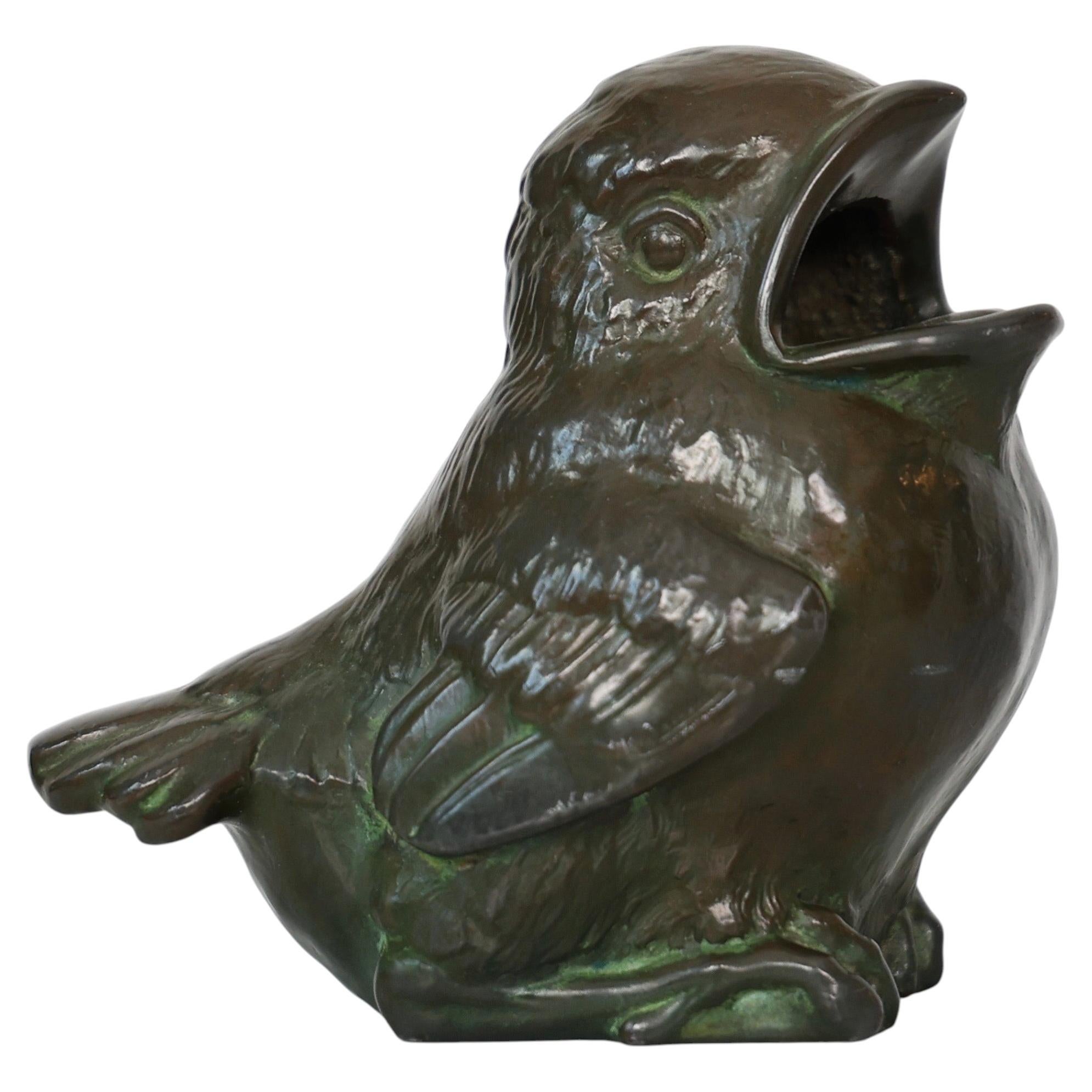 Diskometal Bird by Just Andersen, 1940s, Denmark For Sale