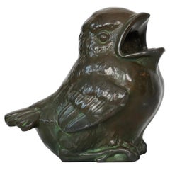 Diskometal Bird by Just Andersen, 1940s, Denmark