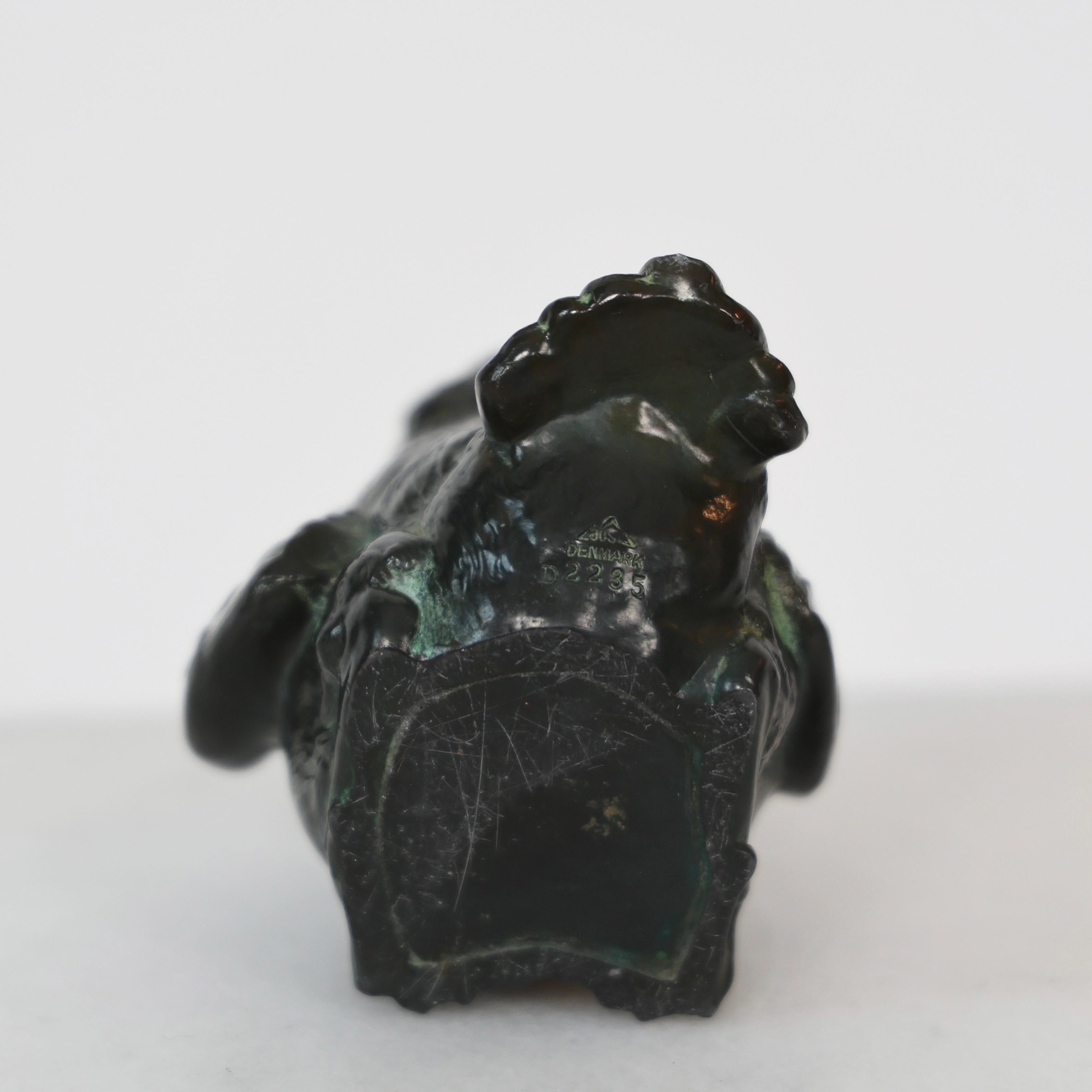 Uccello Diskometal di Just Andersen, Danimarca in vendita 1