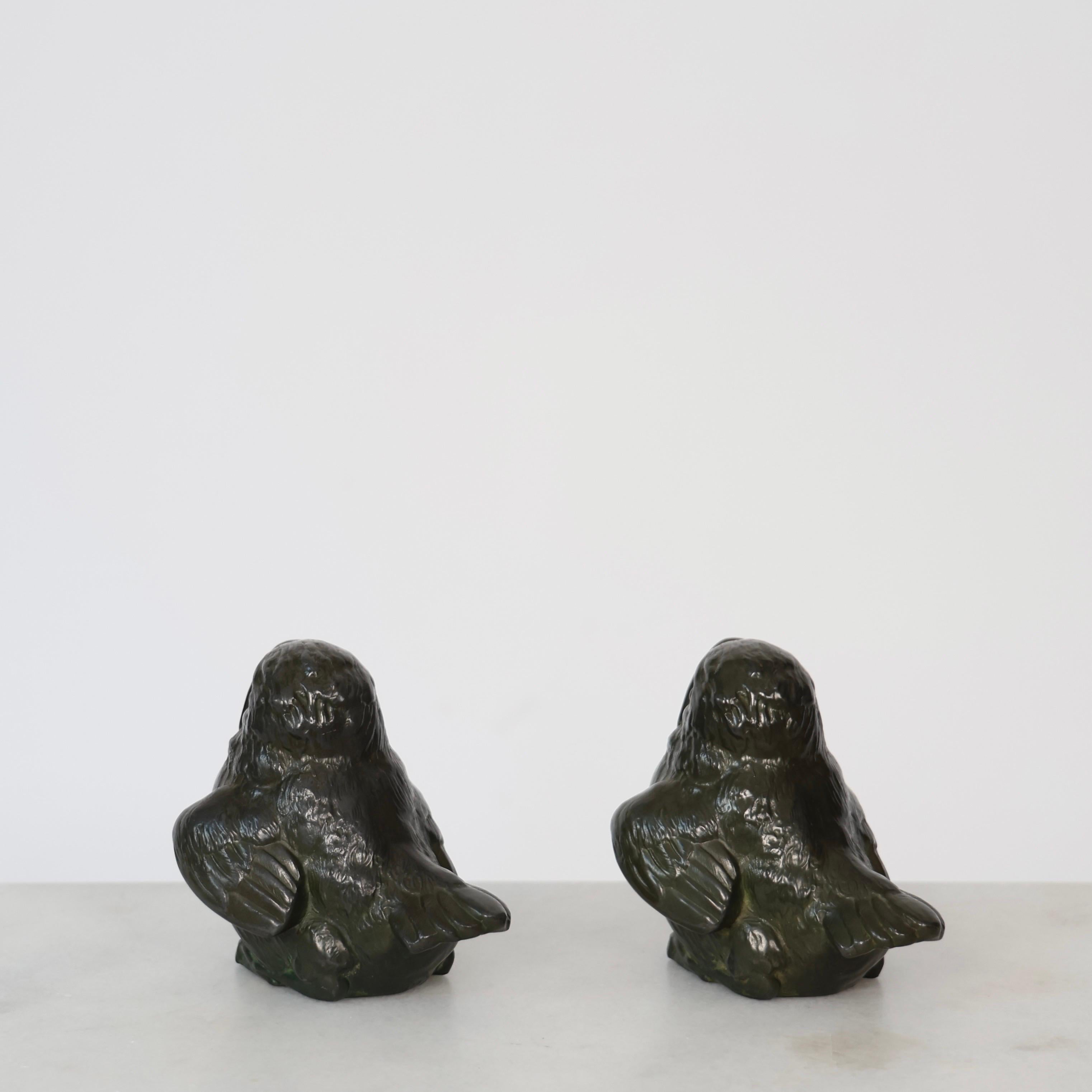 Diskometal Birds by Just Andersen, 1940s, Denmark For Sale 3