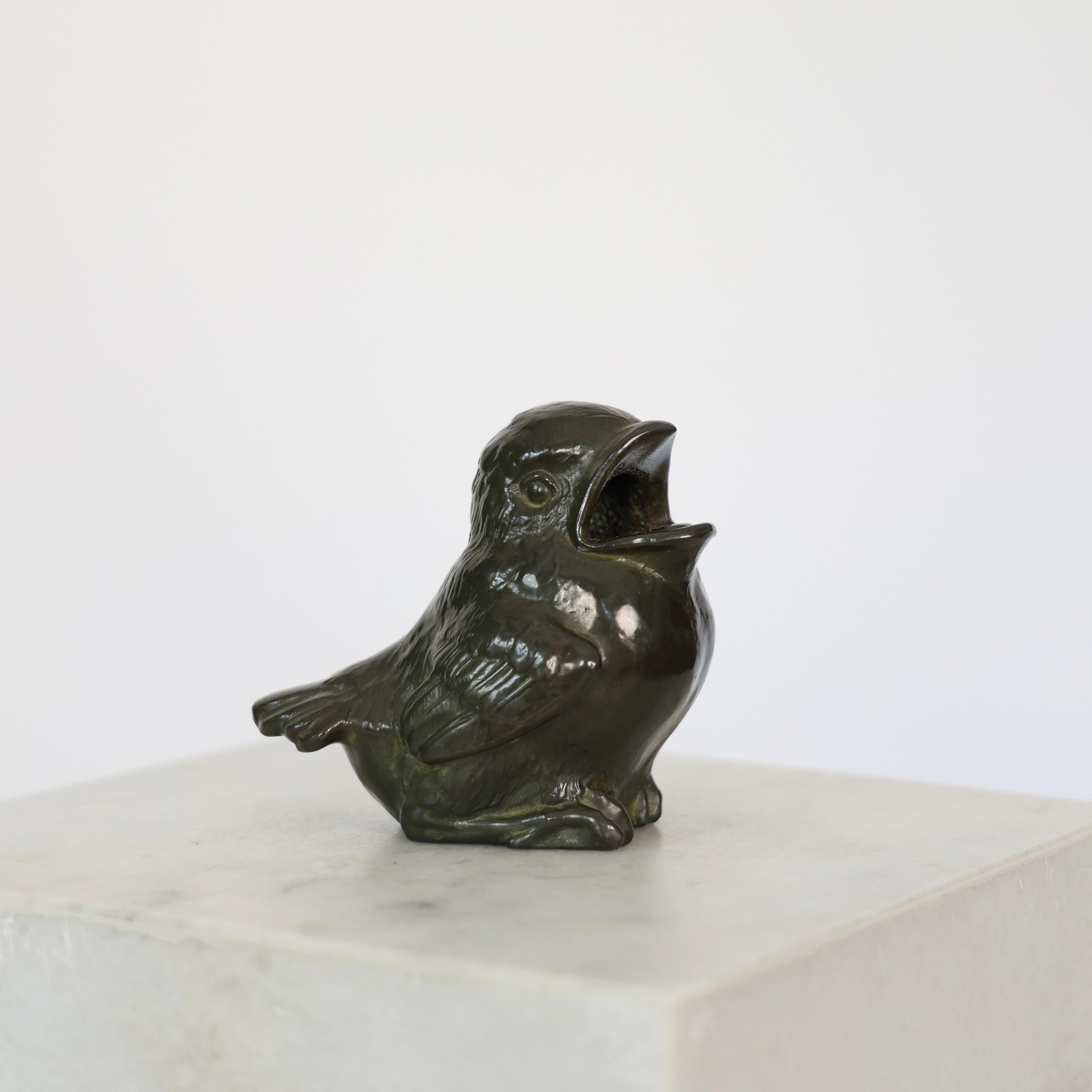 Danish Diskometal Birds by Just Andersen, 1940s, Denmark For Sale