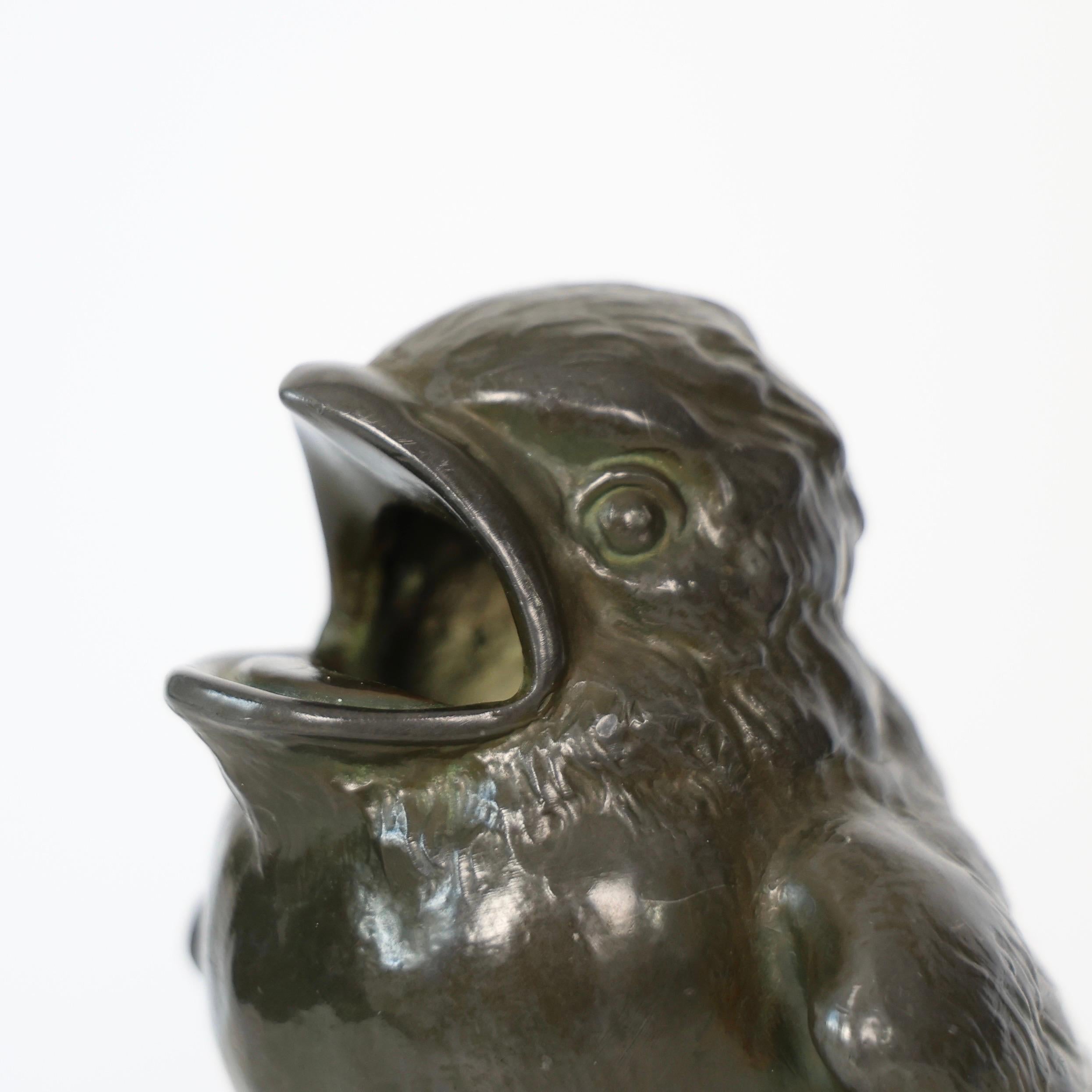 Diskometal Birds by Just Andersen, 1940s, Denmark In Good Condition For Sale In Værløse, DK