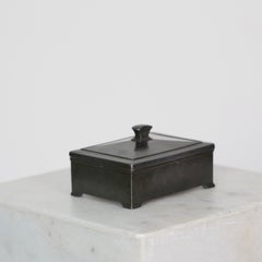 Scrigno Diskometal di Just Andersen, anni '1920, Danimarca