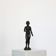 Diskometal-Figur von Just Andersen, 1930er Jahre, Dänemark