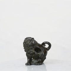 Diskometal Lion Pen Holder by Just Andersen, 1930s, Denmark