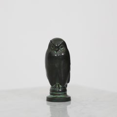 Búho Diskometal de Just Andersen, década de 1940, Dinamarca