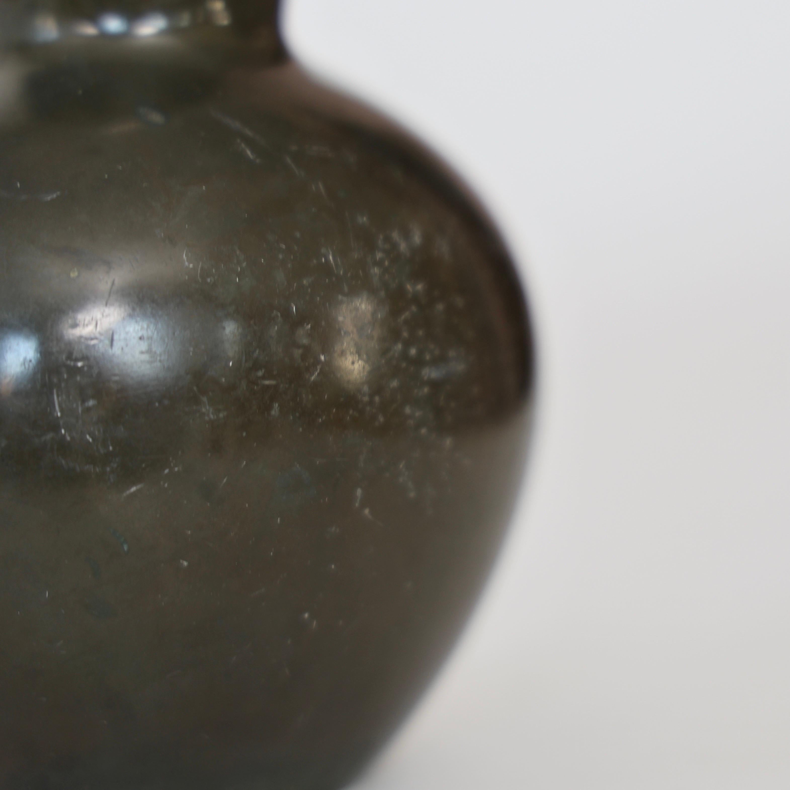 Vaso Diskometal di Just Andersen, anni '20, Danimarca in vendita 3