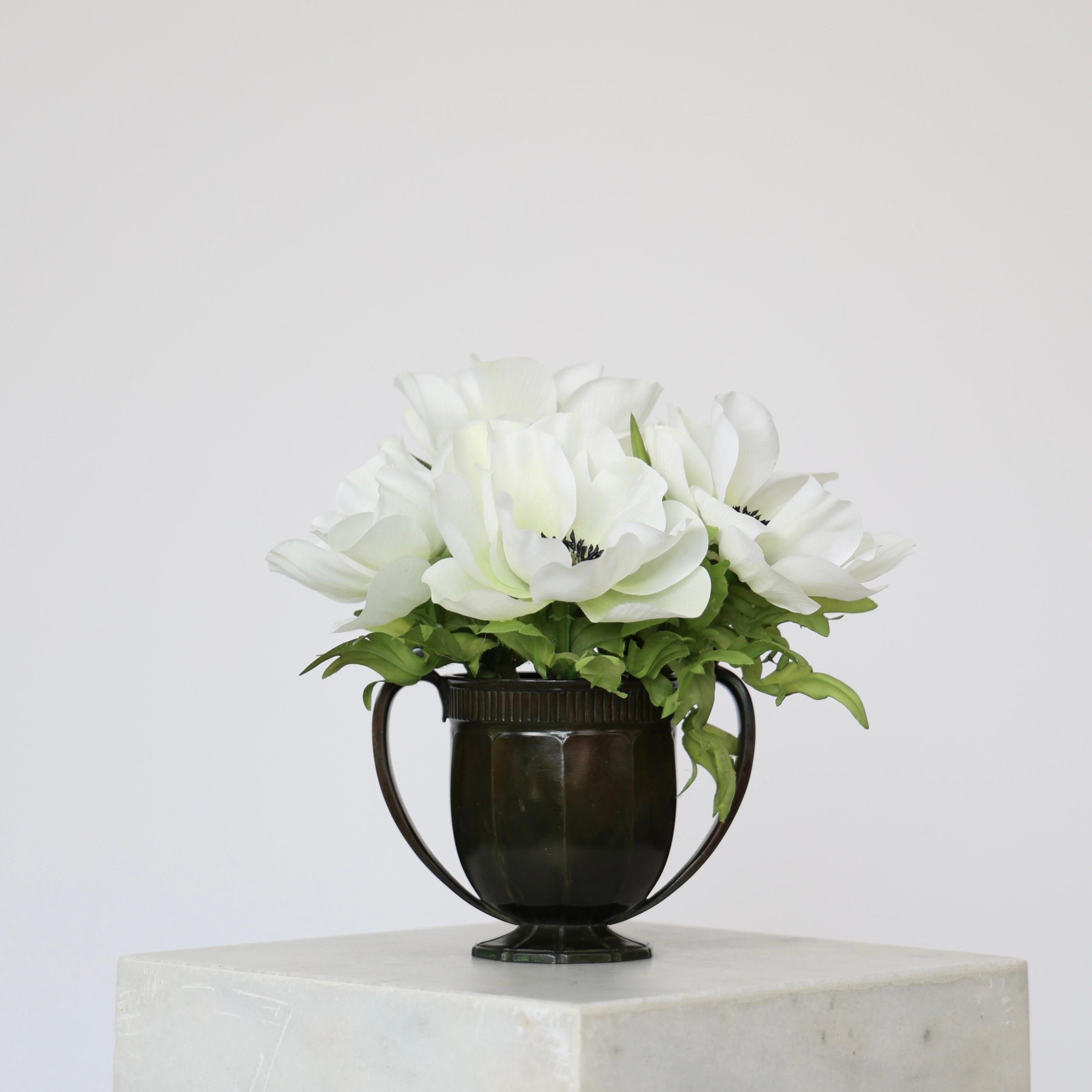 Diskometal Vase by Just Andersen, 1930s, Denmark For Sale 4