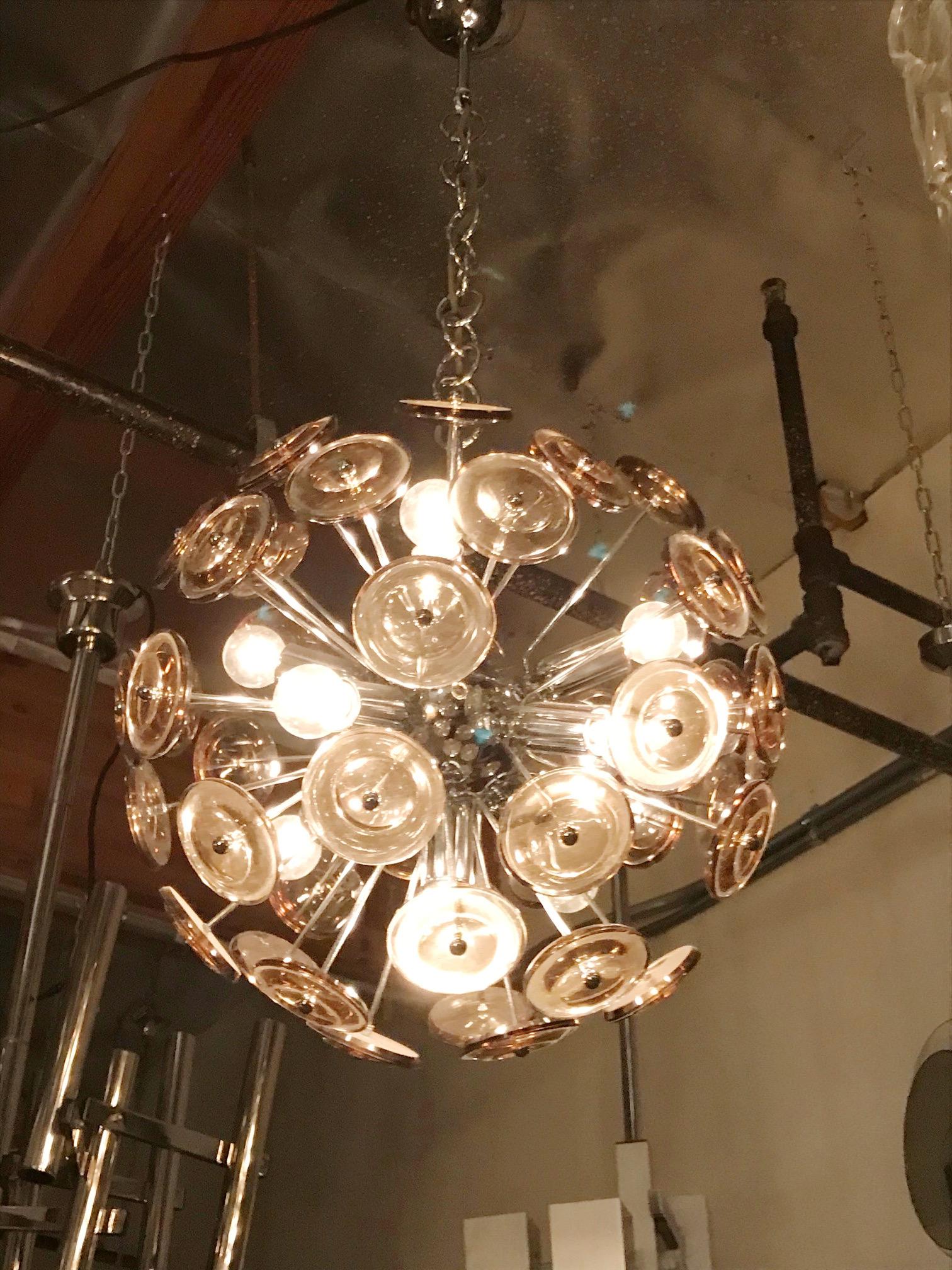 Vetro soffiato Dischi Sputnik di Cristal Arte