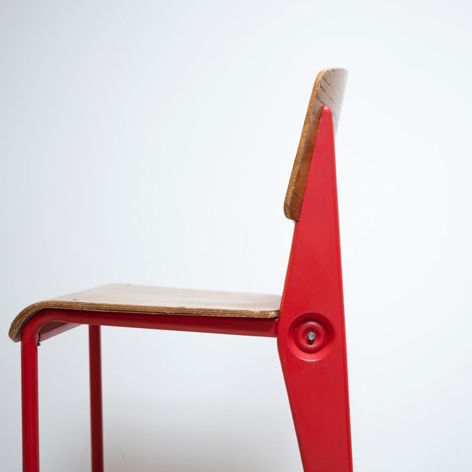 Dismountable Chair, 1950s, Jean Prouvé In Good Condition In Edogawa-ku Tokyo, JP