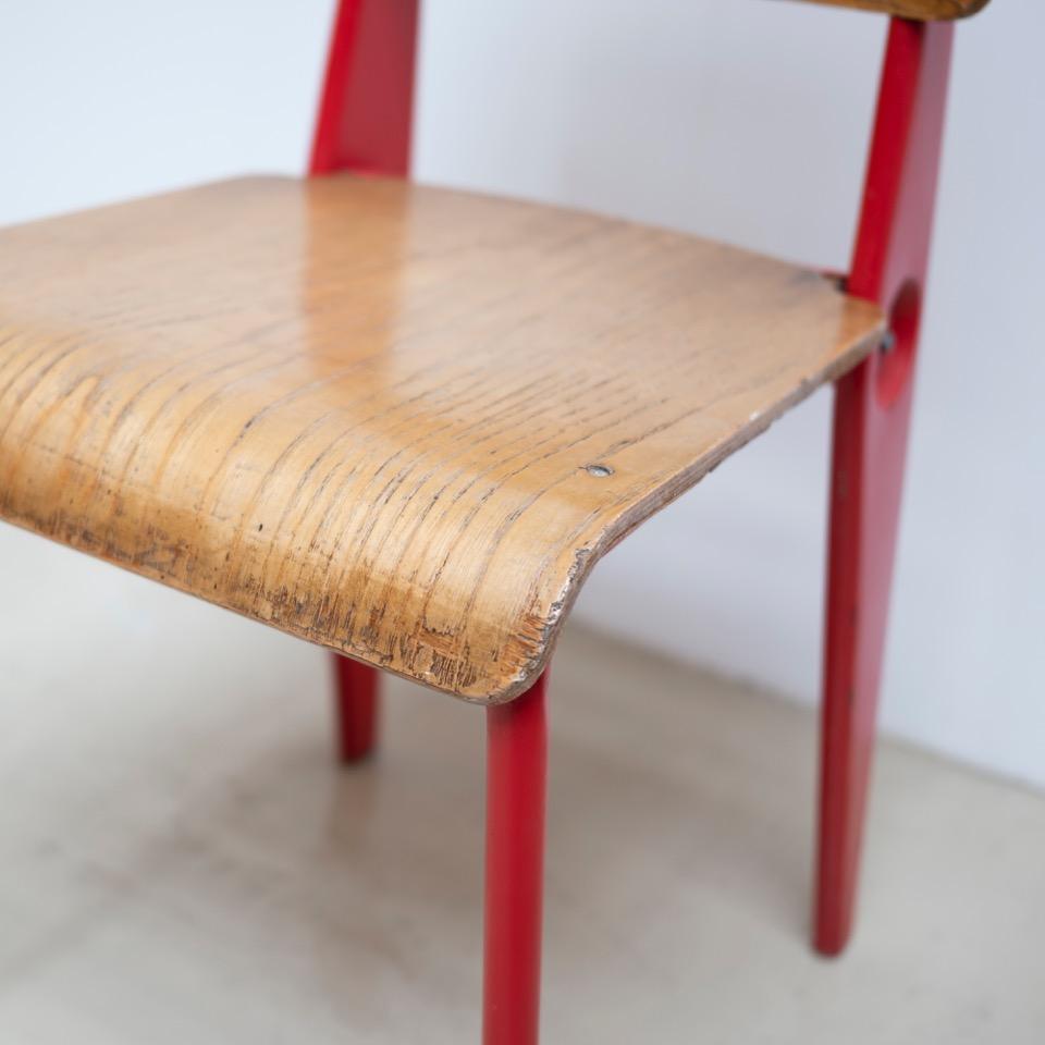 Mid-20th Century Dismountable Chair, 1950s, Jean Prouvé