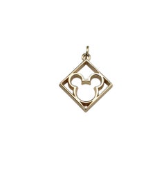 Charm Disney Topolino in oro giallo 14 carati #21239