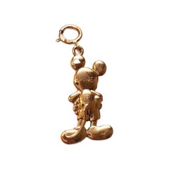 Disney 14K Yellow Gold Mickey Mouse Charm #18069