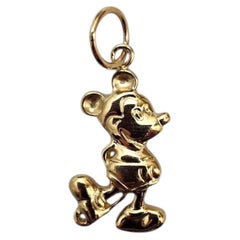 Disney 14K Yellow Gold Mickey Mouse Charm #25254