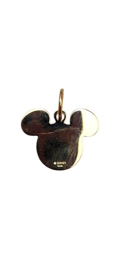 Disney 14K Yellow Gold Mickey Mouse Charm #25256