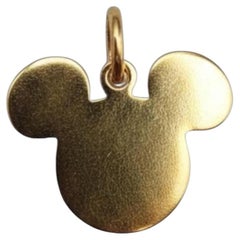 Disney 14K Yellow Gold Mickey Mouse Charm #25256