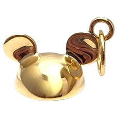 Disney 14K Yellow Gold Mickey Mouse Ears Charm #25253