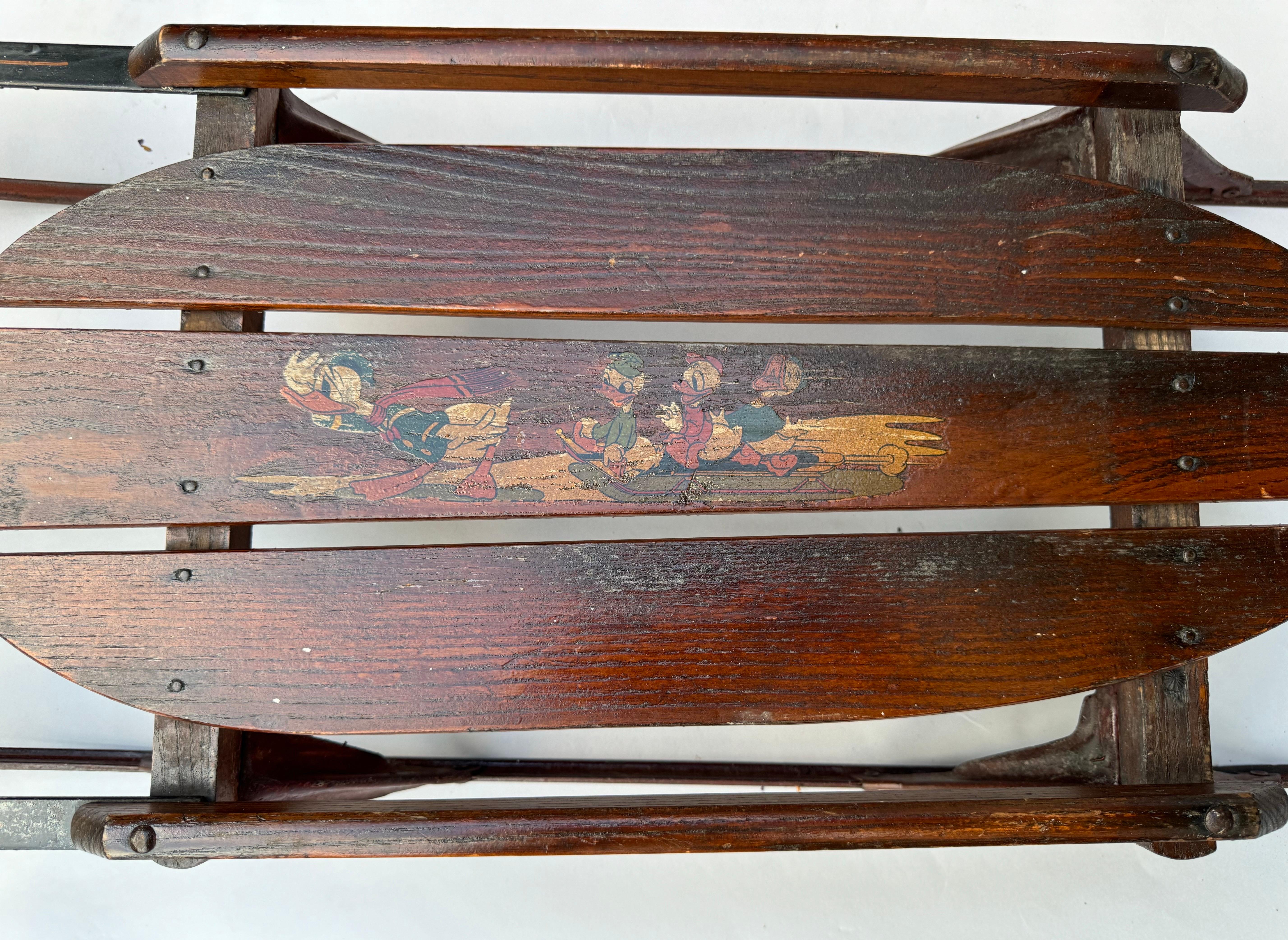 Other Disney Donald Duck Flexible Flyer Sled