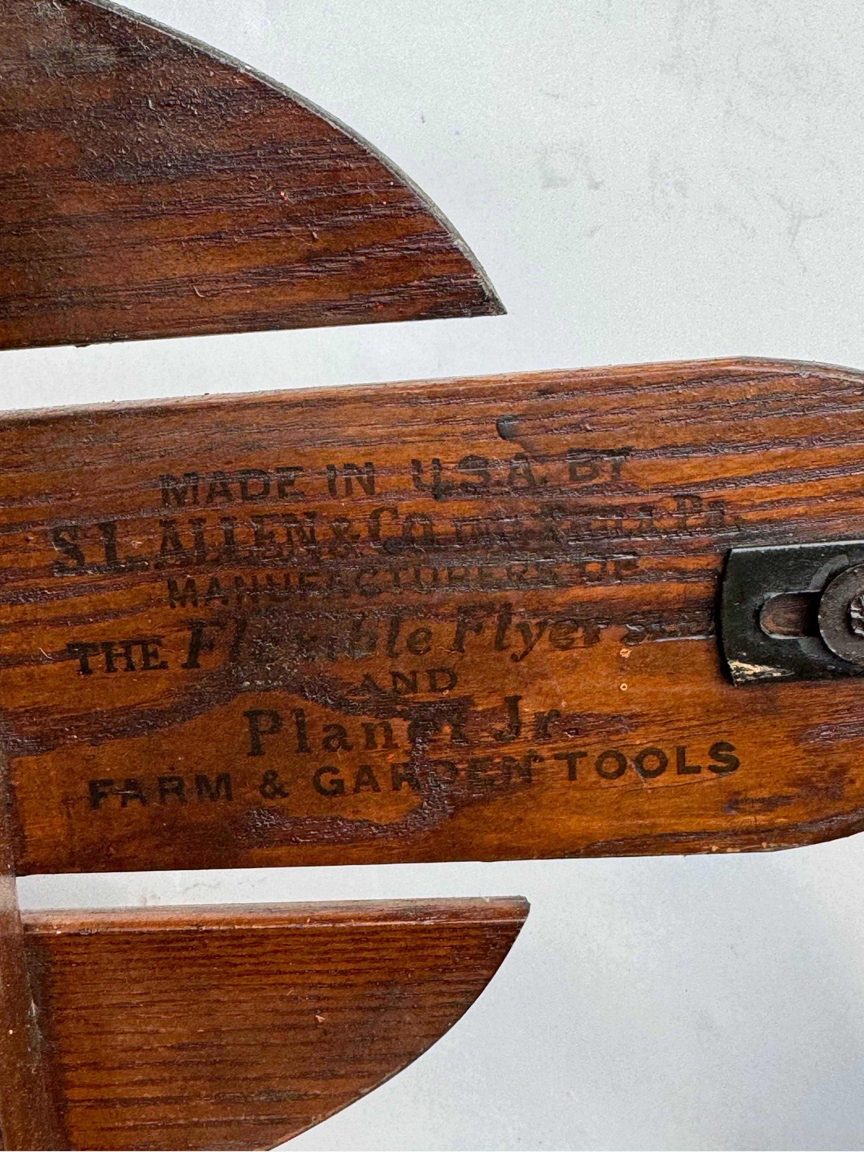 Varnished Disney Donald Duck Flexible Flyer Sled