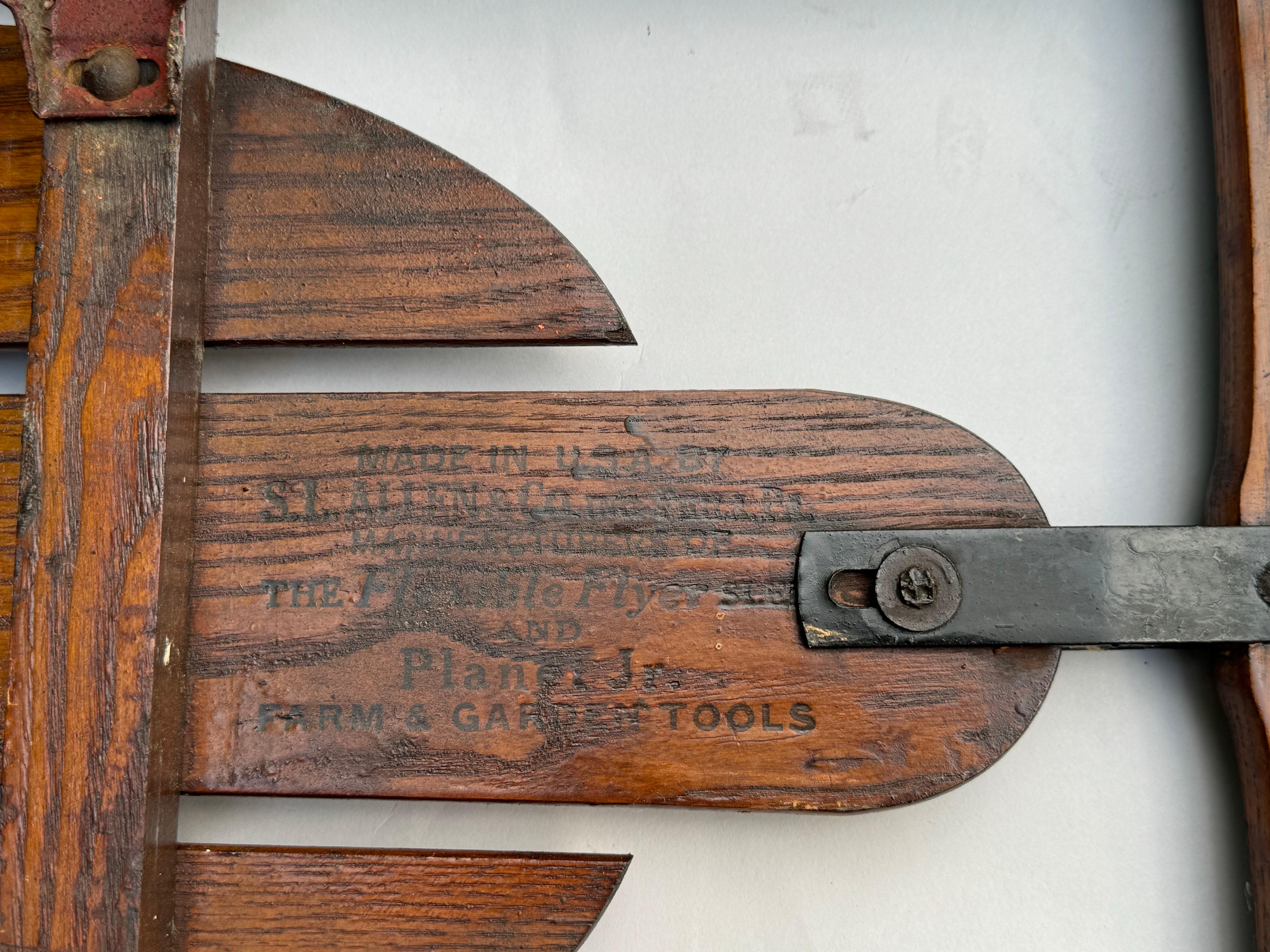 Mid-20th Century Disney Donald Duck Flexible Flyer Sled