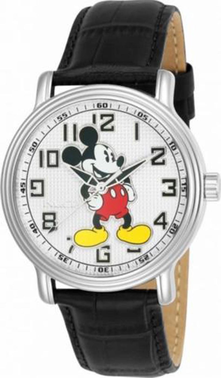 Disney Limited Edition Invicta Round Analog Mickey Mouse Watch at