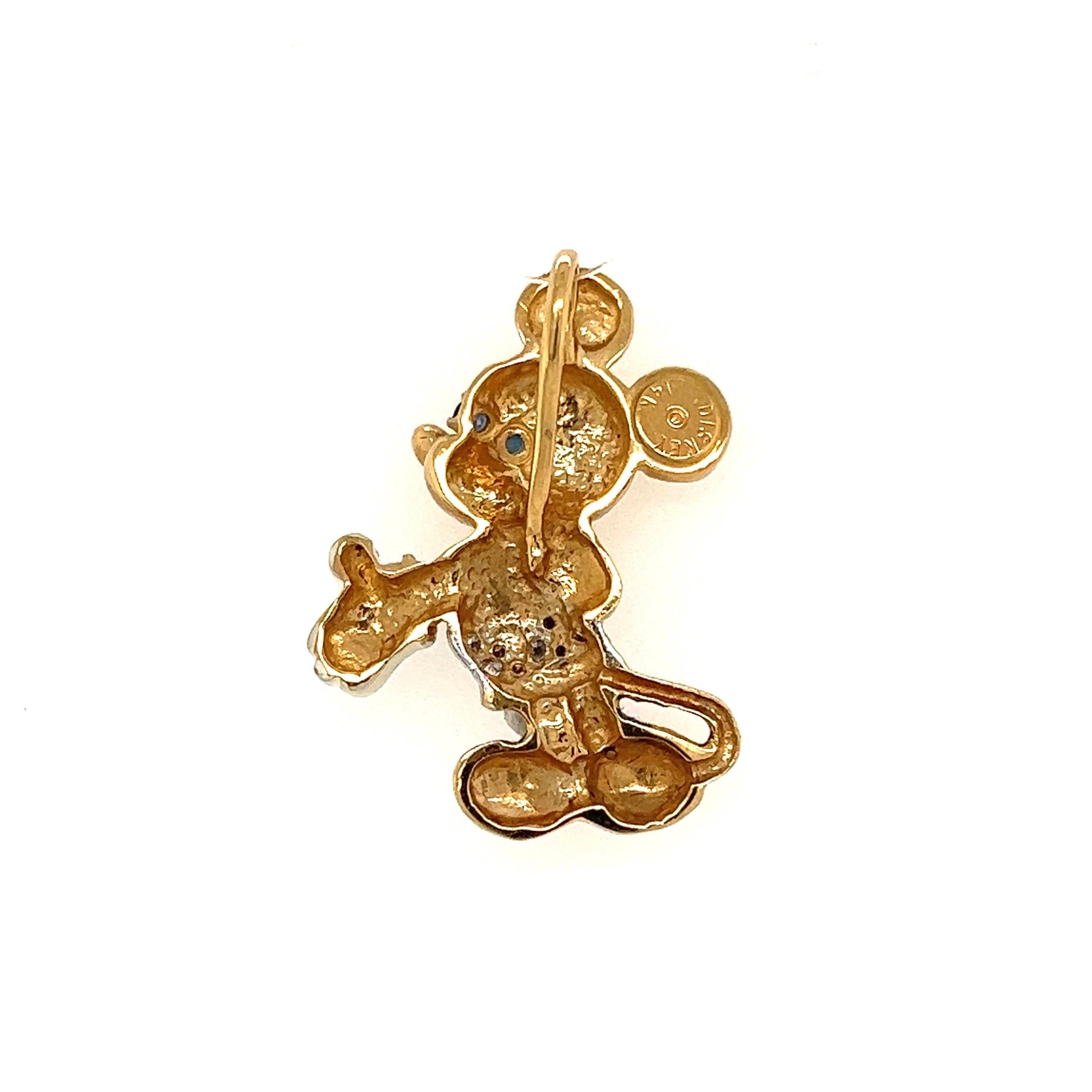 mickey mouse pendant