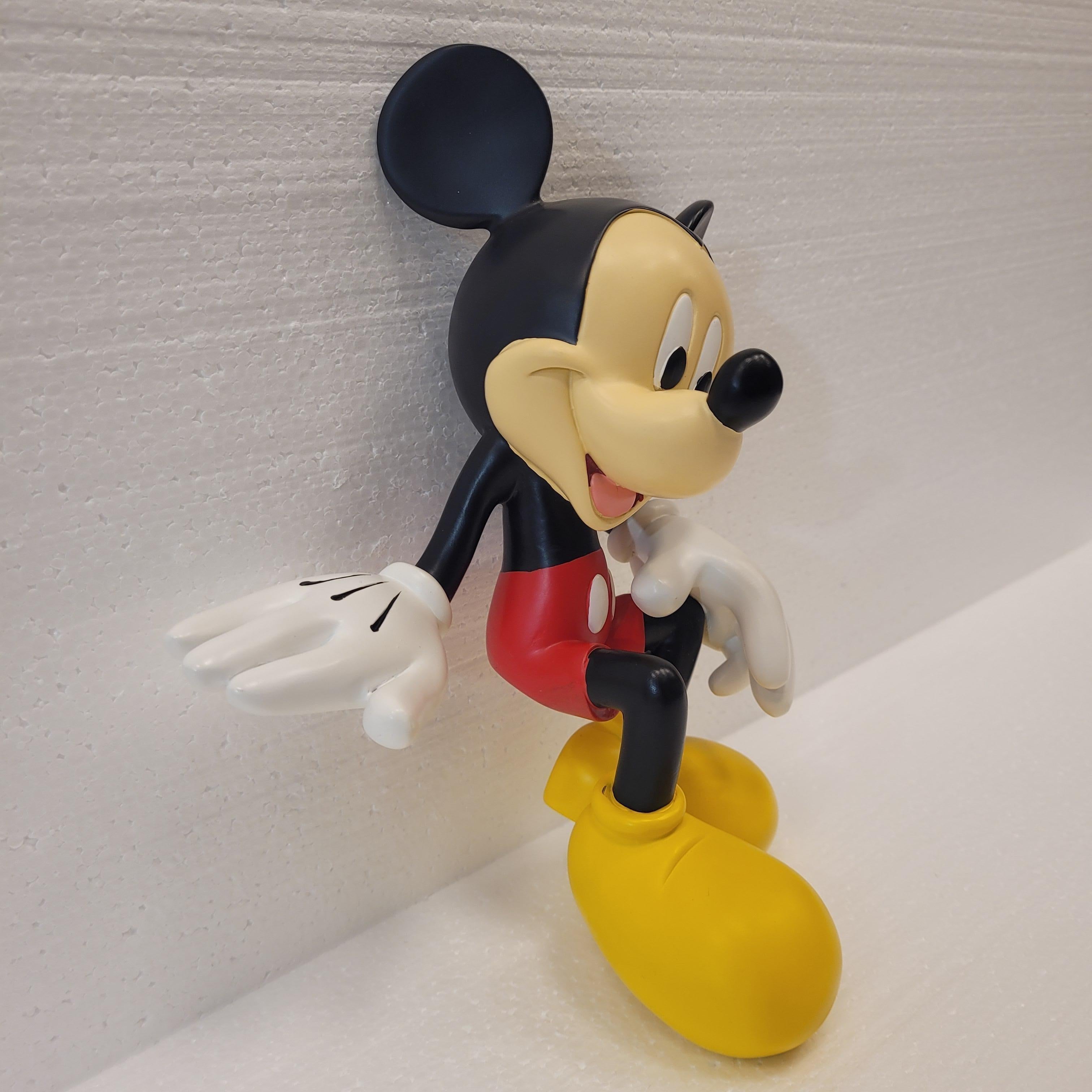 Disney Peter Mook Mickey Mouse sitting Bookend Epoxy Sculpture 2